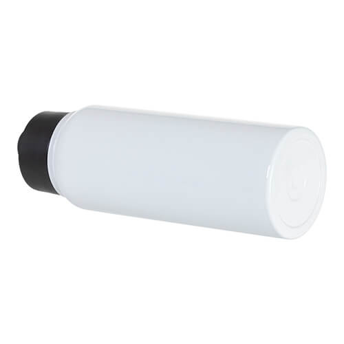 900 ml vandflaske med bred mund og foldbart håndtag til sublimering - hvid