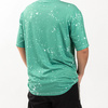 T-shirt βαμβάκι-όπως λευκασμένο Starry Green για εξάχνωση