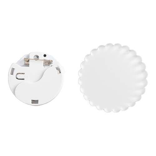 Acrylbadge met gekleurde LED-achtergrondverlichting voor sublimatie - kroon