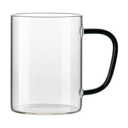 Vaso de 450 ml con mango verde para sublimación