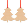 Wooden Christmas tree pendant for sublimation - tree