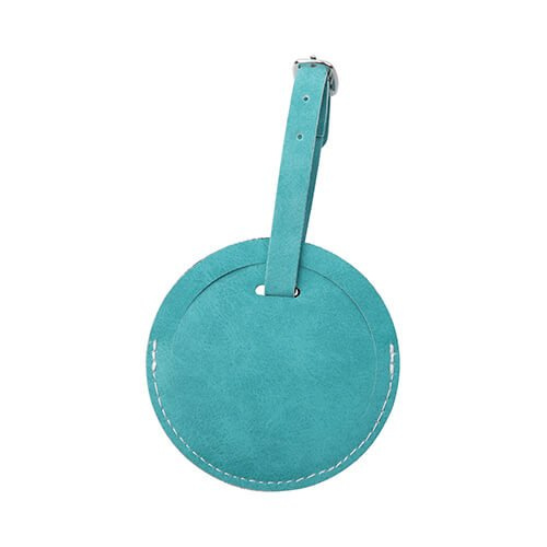 Nahast pagasimärk sublimatsiooni jaoks - roheline ring