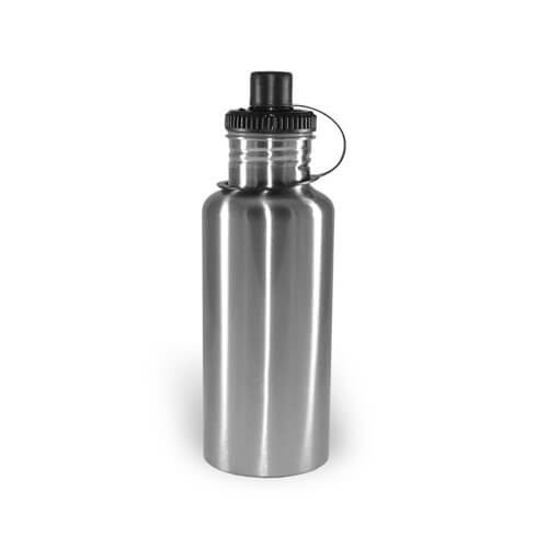 MAX reisfles zilver 500 ml Sublimatie thermo transfer
