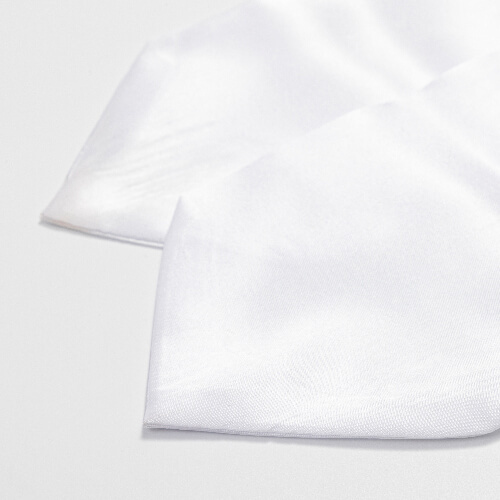 Witte stropdas 152 x 10 cm voor sublimatie