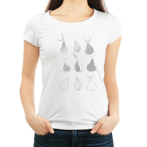 Feuille Flex - argent mat