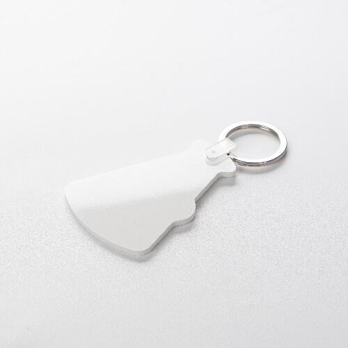 Porte-clés en plastique pour sublimation - mégaphone