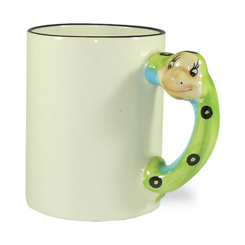 Taza 330 ml Serpiente Sublimación Transferencia Térmica