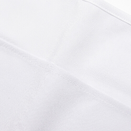 White apron with three pockets for adults for sublimation