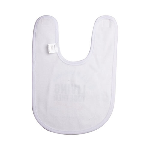 Sublimacijski flis podbradnik - bijeli