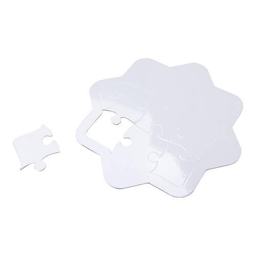 Puzzle tekturowe do sublimacji - ośmiokąt