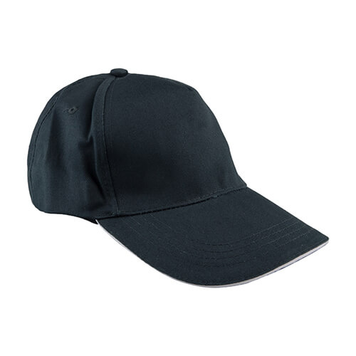 Casquette de baseball en coton pour DTF et transfert thermique - bleu marine