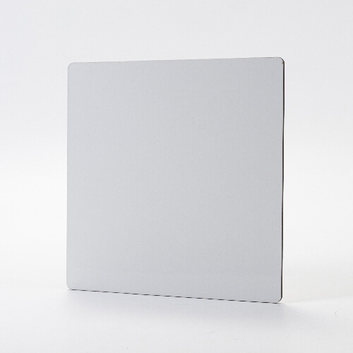 Фиброкартон за сублимация 20 x 20 x 0,3 cm - 2 бр. - светлокафяв гръб