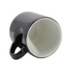 Mug magique Special pour amoureux avec anse coeur pour sublimation – noir