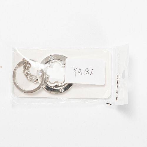 Rotary key ring for sublimation - flower