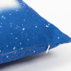 Față de pernă din in 40 x 40 cm Albărit Starry Blue pentru sublimare