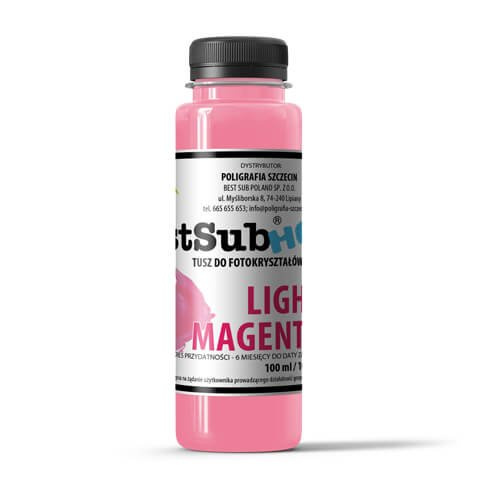 Fotokristālu tinte Best Sub HQ - Light Magenta 100 ml