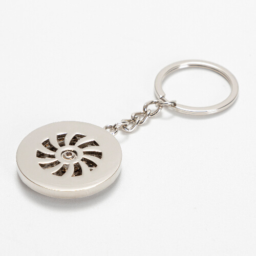 Roterende sleutelhanger voor sublimatie - bloem