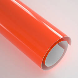 Self-adhesive foil 30.5 x 30.5 cm - 20 sheets - Glossy Sun Orange