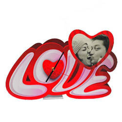 Stående ur i MDF - Jelly Love - Sublimation Termisk overførsel