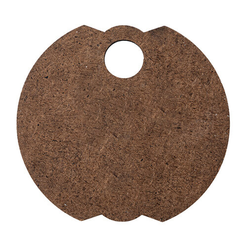 Navneskilt i fiberplade til 480 / 600 / 540 / 750 ml krus til sublimering - tandhjul