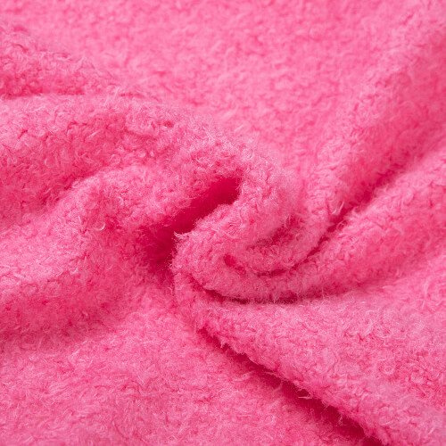 Hjärta plysch örngott för sublimering - vitt och rosa