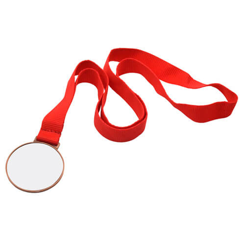 Pronksmedal Ø 6 cm / tampoonitrükivälja Ø 5 cm - sublimatsioonitrüki termotransfer