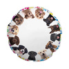 Ø 60 cm TENT polyester cover for sublimation printing – Dogs