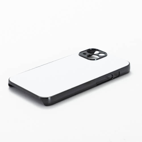 iPhone 14 svart plastfodral för sublimering