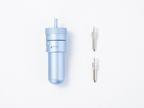 Plottermeshouder met twee messen