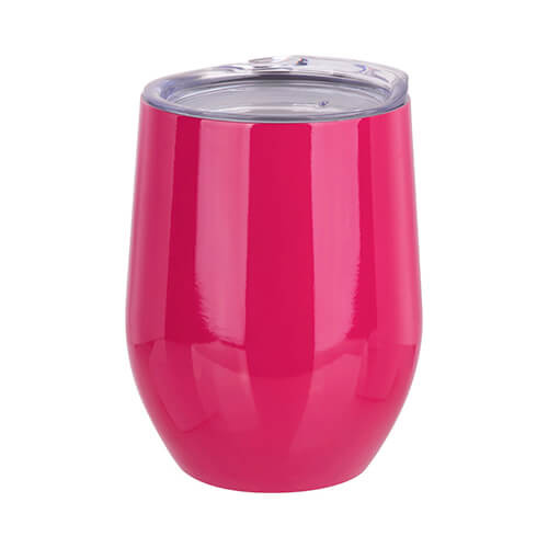 360 ml beker voor glühwein voor sublimatie - roze-rood