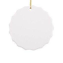 Ceramic pendant for sublimation - Big Gear