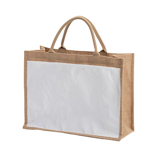 Džiuto maišas 42 x 34 x 19 cm, skirtas sublimacijai