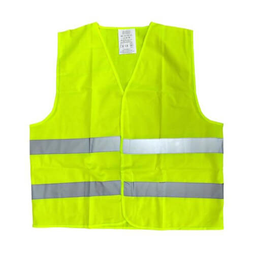 Reflekterende vest gul Sublimation termisk overførsel