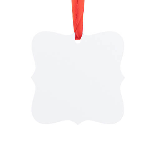 Műanyag medál szublimációhoz - rozetta