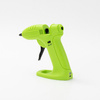 Cordless hot glue gun with glue sticks