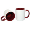 Mug ECO 330 ml FUNNY bordeaux Sublimation Transfert Thermique