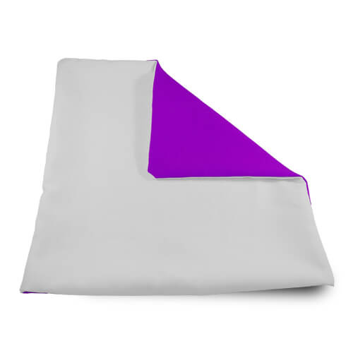 Funda de Almohada Suave 32 x 32 cm Morada Sublimación Transferencia Térmica