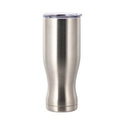 750 ml sublimeringsglas i rustfrit stål - sølv