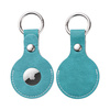 Leren sleutelhanger / AirTag etui voor sublimatie - groen