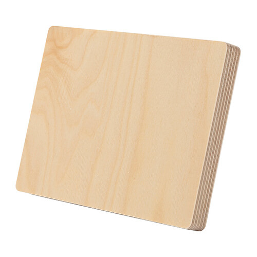 Marco de fotos de madera contrachapada para sublimación - 17,8 x 12,7 cm