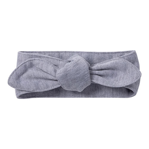 Traka za glavu za bebe 65 x 5,5 cm za sublimaciju - siva