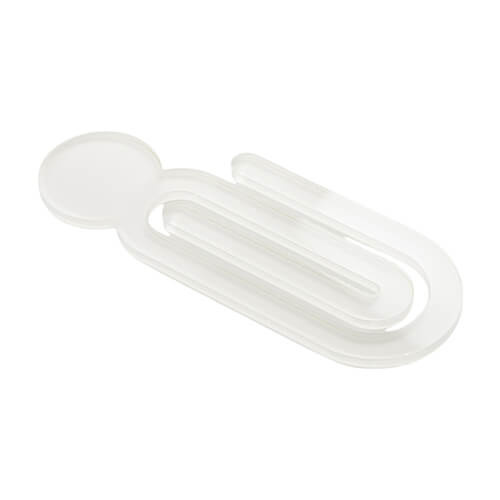 Large acrylic paper clip for sublimation - circle