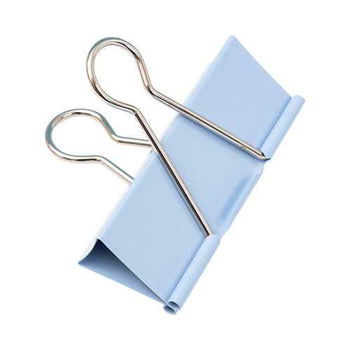 Clip - clamp for heat-shrinkable foil