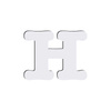Decorative MDF letter - 10 cm H - Sublimation Transfer