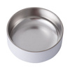 Stainless steel dog bowl 1250 ml for sublimation - white