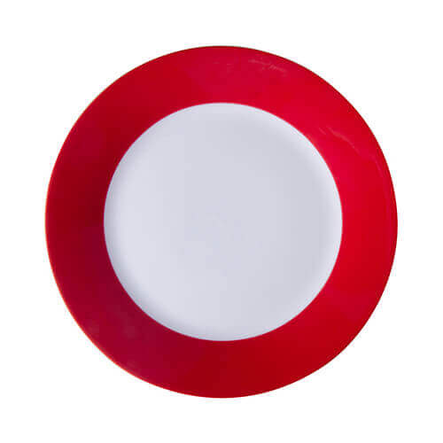 Doska 20,5 cm s červeným okrajom na sublimáciu