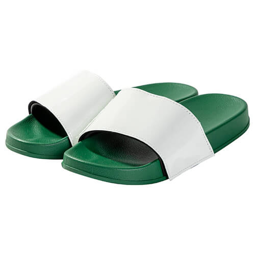 Flip-flops til sublimering for voksne - grøn sål