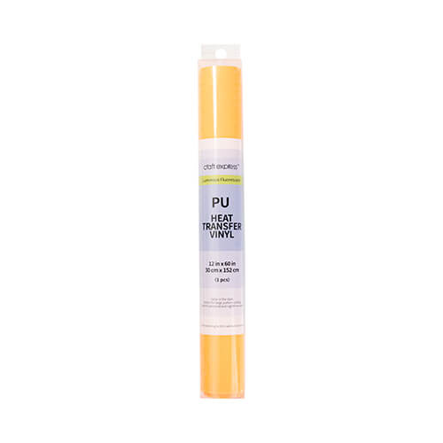 Selvlysende flexfilm - orange glødende gul