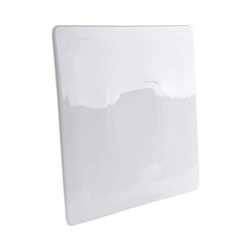 Flad firkantet plade 24,5 x 24,5 cm til sublimering