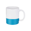 330 ml mug with a glitter strap for sublimation printing - blue